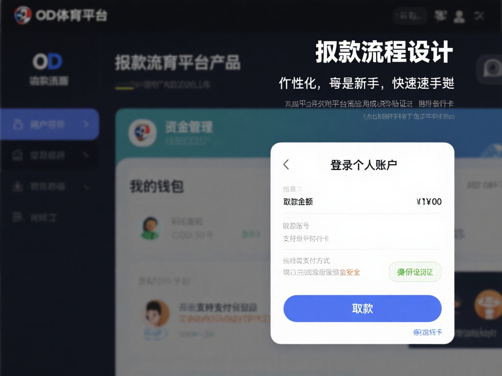 在OD体育平台上，取款流程设计得非常人性化，即使是